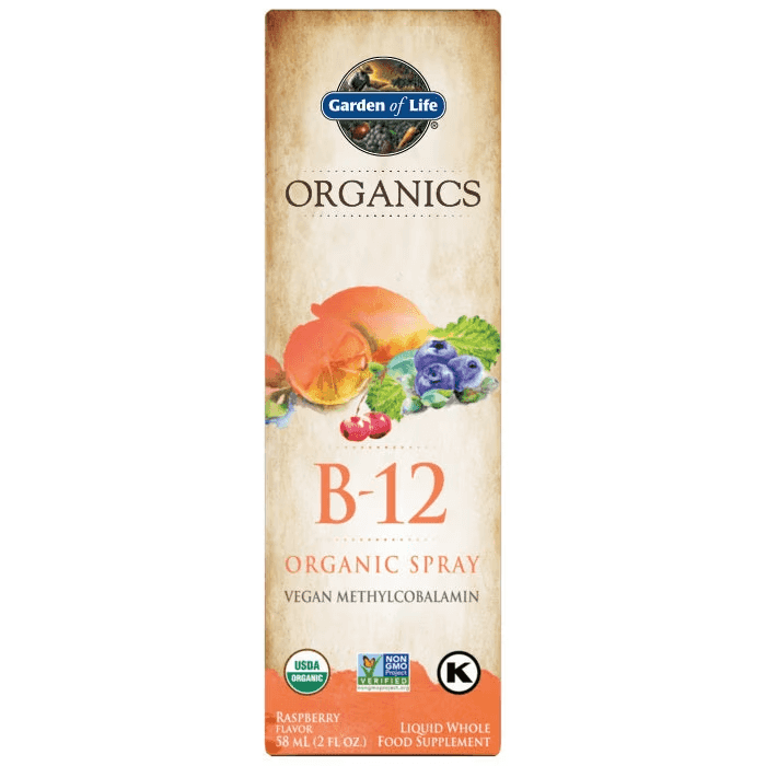 Garden of Life Mykind B-12 Organic Spray, 58ml Garden of Life Mykind B-12 Organic Spray, 58ml