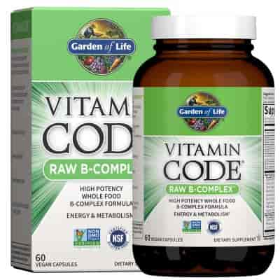 Garden of Life Vitamin Code Raw B-Complex, 60 Vegan Capsules Garden of Life Vitamin Code Raw B-Complex, 60 Vegan Capsules