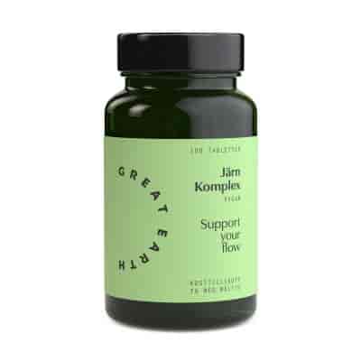 Great Earth Järn Komplex 100 tabletter Great Earth Järn Komplex 100 tabletter