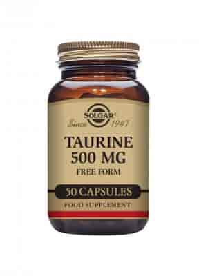 Solgar Taurine 500mg 50 Kapslar Solgar Taurine 500mg 50 Kapslar