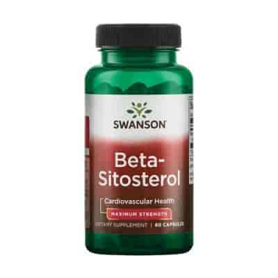 Swanson Beta- Sitosterol 20 mg, 60 Kapslar Swanson Beta- Sitosterol 20 mg, 60 Kapslar
