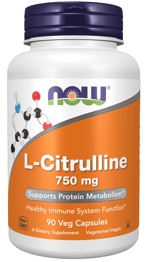 Now L-Citrulline 750 mg 90 Veg Kapslar Now L-Citrulline 750 mg 90 Veg Kapslar