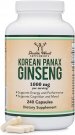 Double Wood Korean Panax Ginseng 1000mg, 240kap