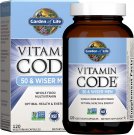 Garden of Lifev Vitamin Code Raw Men's Multivitamin 50 & Wiser, 120 Vegetarian Capsules