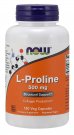 NOW L-Proline 500 mg 120 vegkapslar