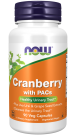 Now Cranberry w PACs 1000 mg, 90 Veg Kap