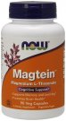 NOW Magtein Magnesium L-Threonate  90 Vegetariska Kapslar