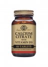 Solgar Kalcium citrat 1000mg D-Vitamin 600IU 60 Tabletter