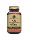 Solgar NAC (N-Acetyl Cysteine) 600mg 60 Kapslar