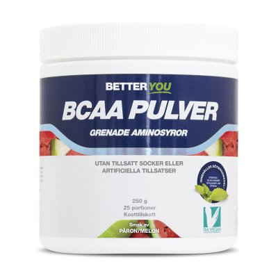 Better You BCAA Pulver, Päron/Melon, 250g