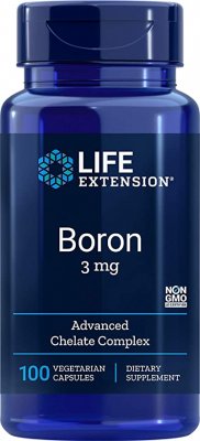 Boron, 3 mg, 100kap, Life Extension