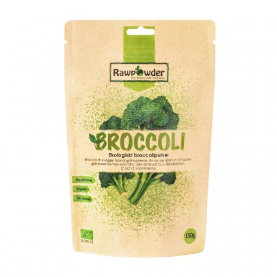 ekologiskt broccolipulver