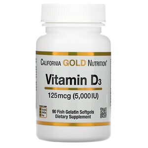 California Gold D3 vitamin 5000IU
