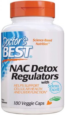 Doctor's Best NAC Detox Regulators 180 Veg Kap
