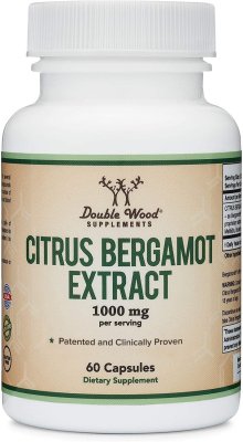 Double Wood Citrus Bergamot Extrakt 500mg, 60kap