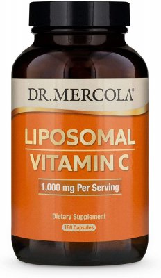 Dr. Mercola Liposomal Vitamin C 1000mg, 180Kap