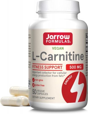 Jarrow Formulas L-Carnitine 500 mg 100 kap