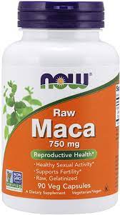 NOW MACA 750 mg 90 Veg kapslar