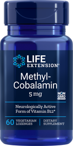 Methyl Cobalamin 5 mg, 60 vegetarian lozenges