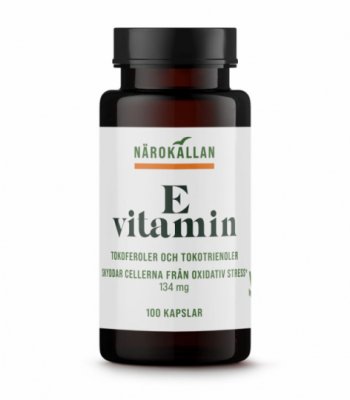 Närokällan E-Vitamin 200IE 100 kapslar