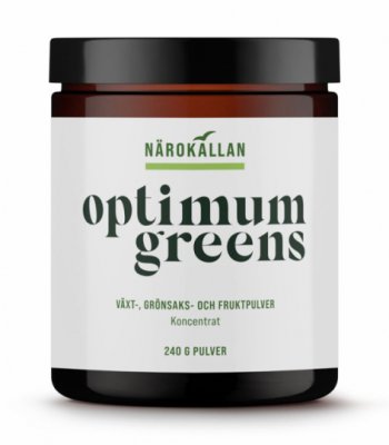 Närokällan Optimum Greens 240 gram pulver