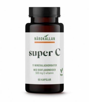 Närokällan Super C med Bioflavanoider 60 kapslar