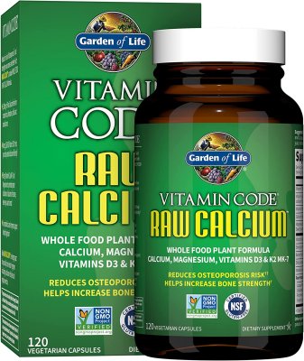 Garden of Life Vitamin Code Raw Kalcium 120 kapslar