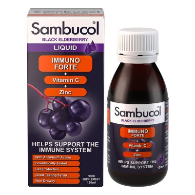 Sambucol C Vitamin Zinc 120ml