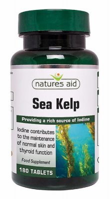 Natures Aid Sea Kelp jod 450mcg 180tabl.