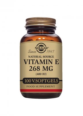 Solgar E-Vitamin 400IU 100 Softgel Kapslar